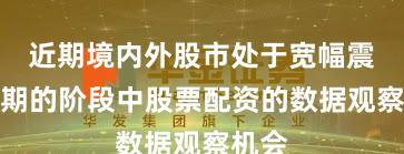 近期境内外股市处于宽幅震荡周期的阶段中股票配资的数据观察机会