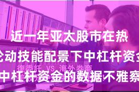 近一年亚太股市在热门快速轮动技能配景下中杠杆资金的数据不雅察趋